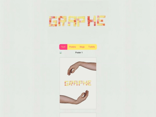 Graphe/merchgraphe screenshot