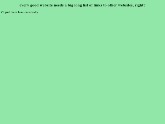 links screenshot