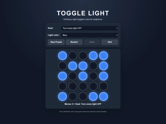 ToggleLight screenshot