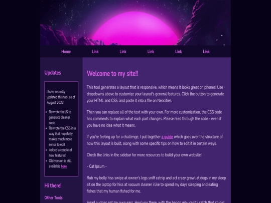 index screenshot