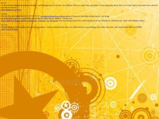 shittyblog screenshot