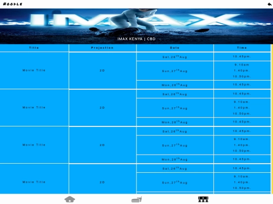 IMAXkenya_showtime screenshot