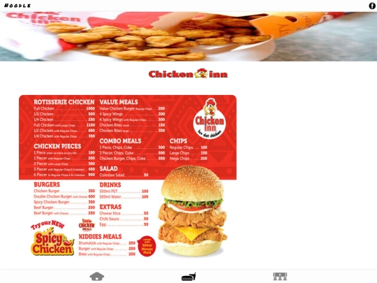 restaurants/chicken screenshot