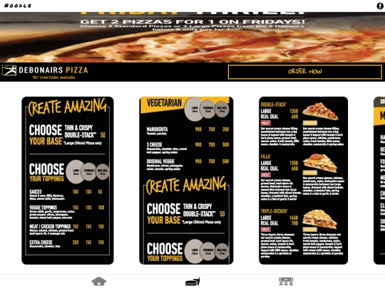 restaurants/debo screenshot
