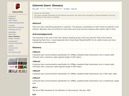 rfc/1983 screenshot