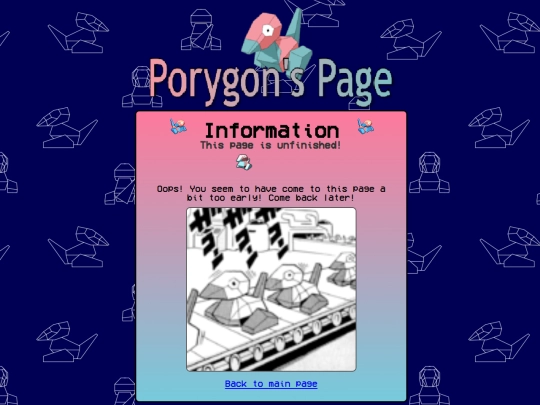 info screenshot
