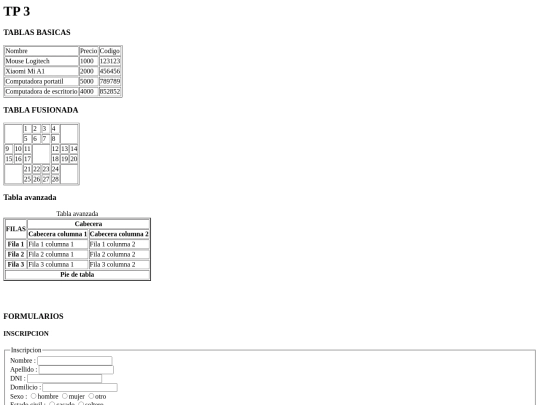 TP3 screenshot