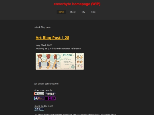 test screenshot