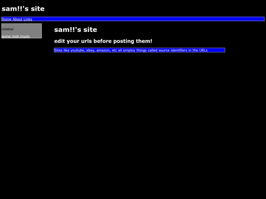 html/si screenshot
