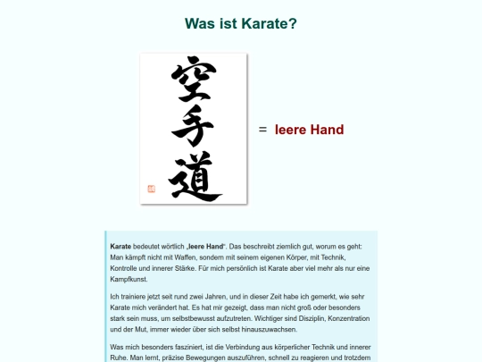 wasistKarate screenshot