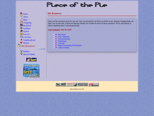 site_resources screenshot