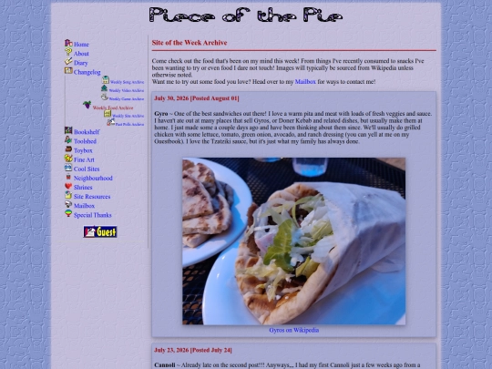 weekly_food screenshot