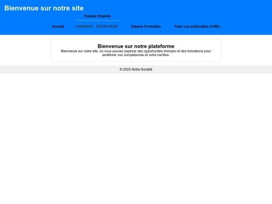 Emploi screenshot