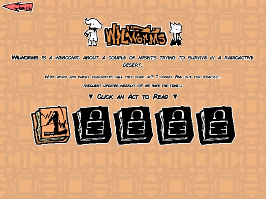 GrottoSoft/comics/wilworms screenshot