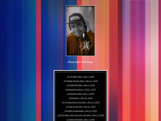Songs Selection screenshot