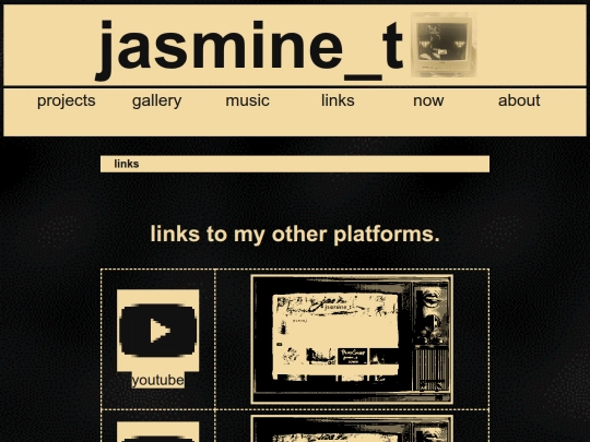 links screenshot