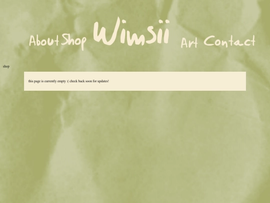 Shop screenshot