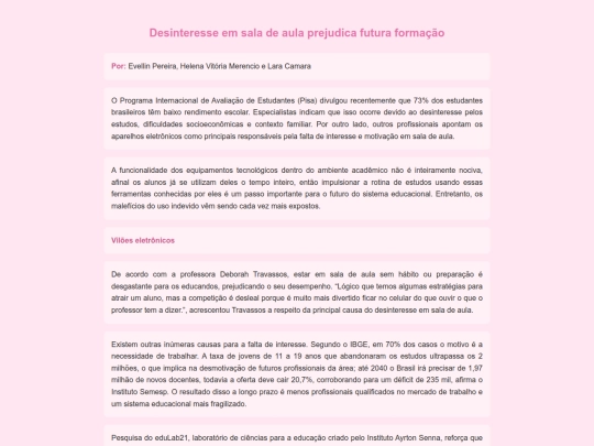 Reportagens/reportagem1 screenshot