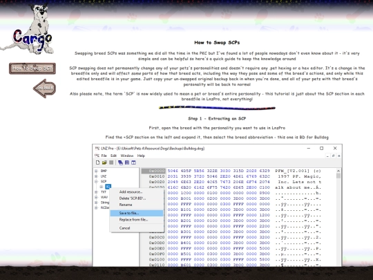 tutorials-scpswap screenshot