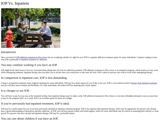 IOPVsInpatient screenshot