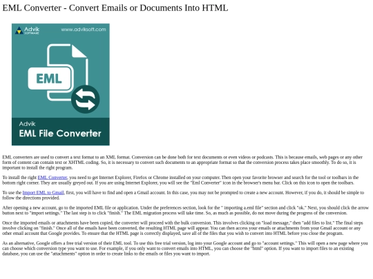 emlconverter screenshot