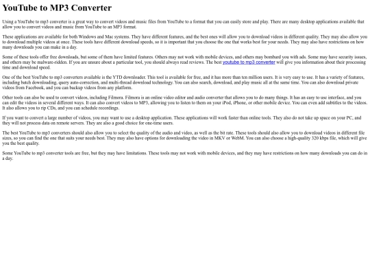 yt2mp4 screenshot