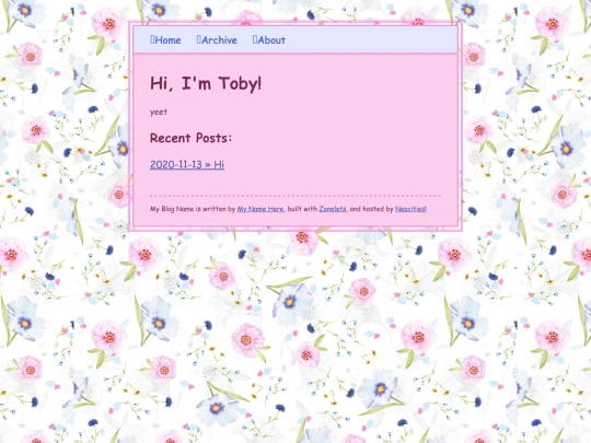 index screenshot
