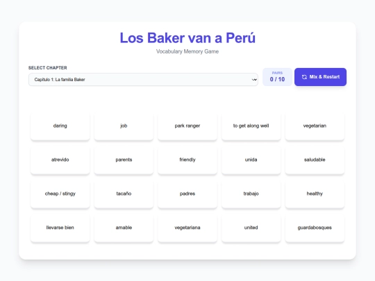 losbakermatching screenshot