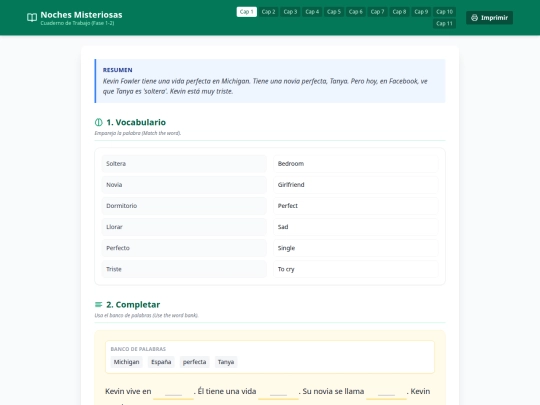 wbnoches screenshot