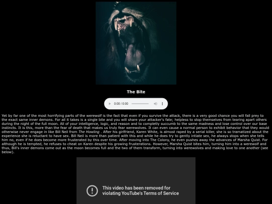 Werewolfpg3 screenshot