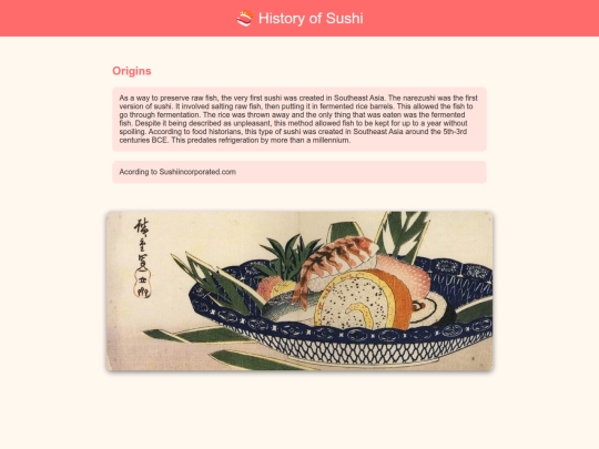 history screenshot