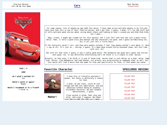 cars screenshot