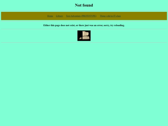 not_found screenshot