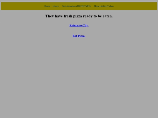 pizza screenshot