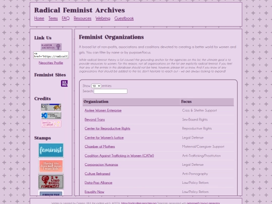 org screenshot