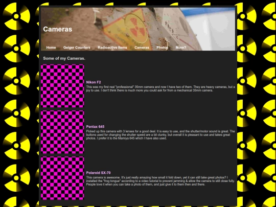 cameras screenshot