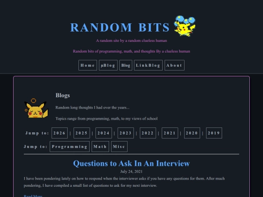 blog/page/6 screenshot