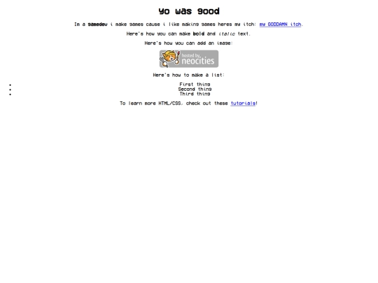 testingblah screenshot