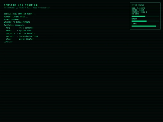 index screenshot