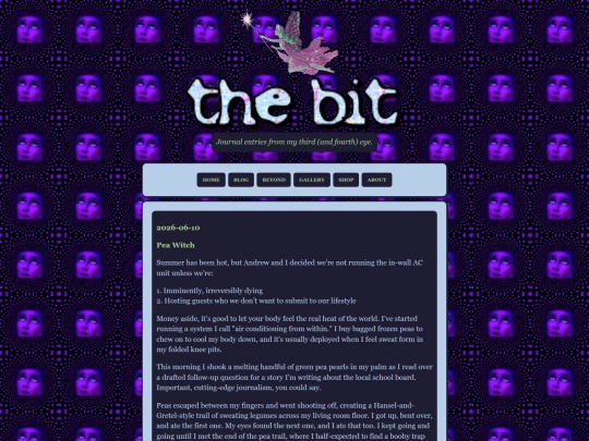 blog screenshot
