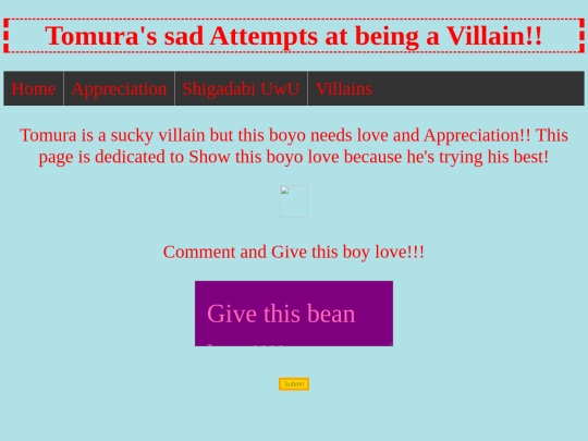 Appreciation screenshot