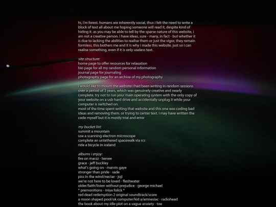 bio screenshot
