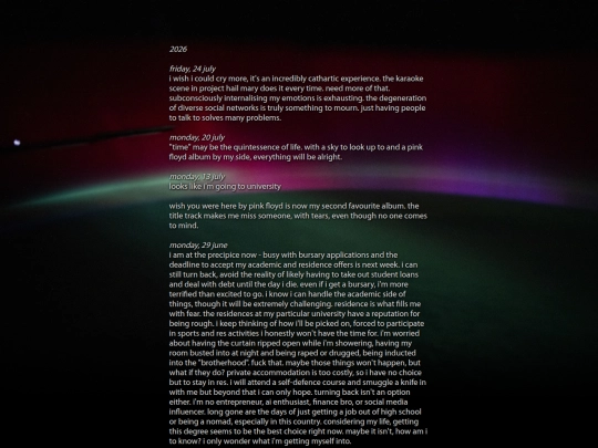 journal screenshot
