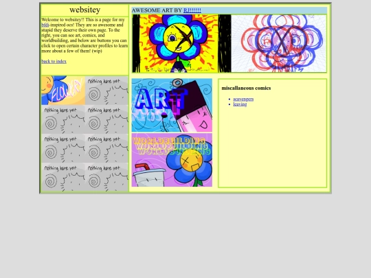 websitey/websitey screenshot