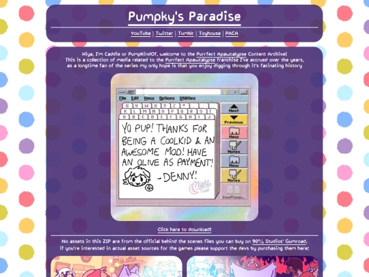 paca screenshot
