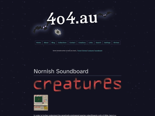 creatures screenshot