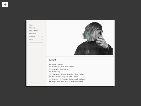status-test screenshot