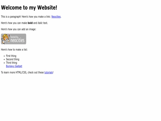 index screenshot