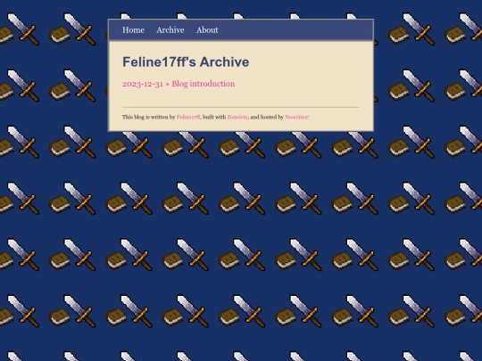 archive screenshot