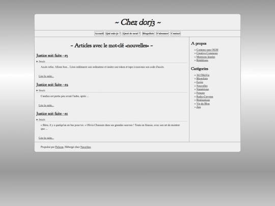 tag/nouvelles screenshot